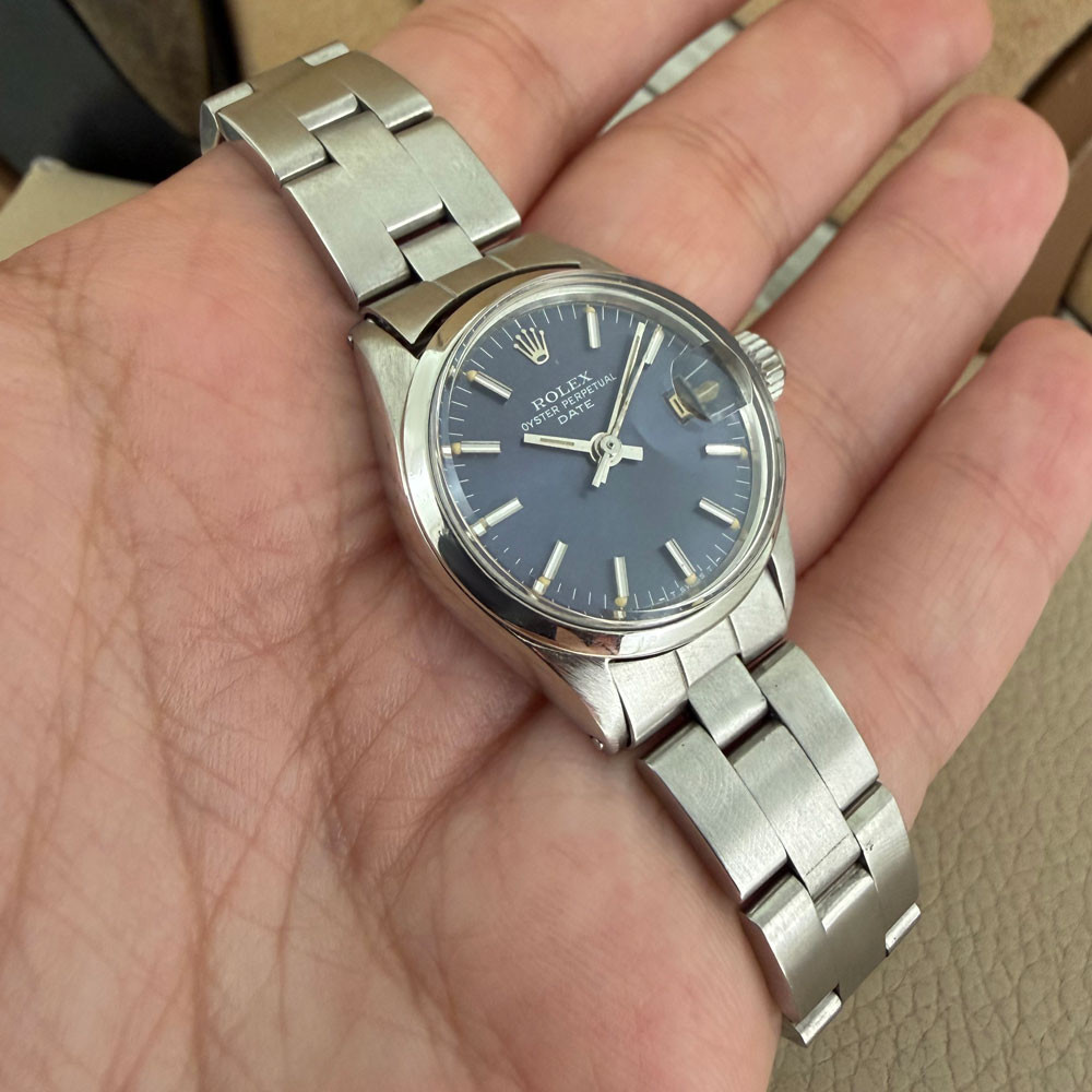 Rolex Date Lady Blue Dial 6516 9
