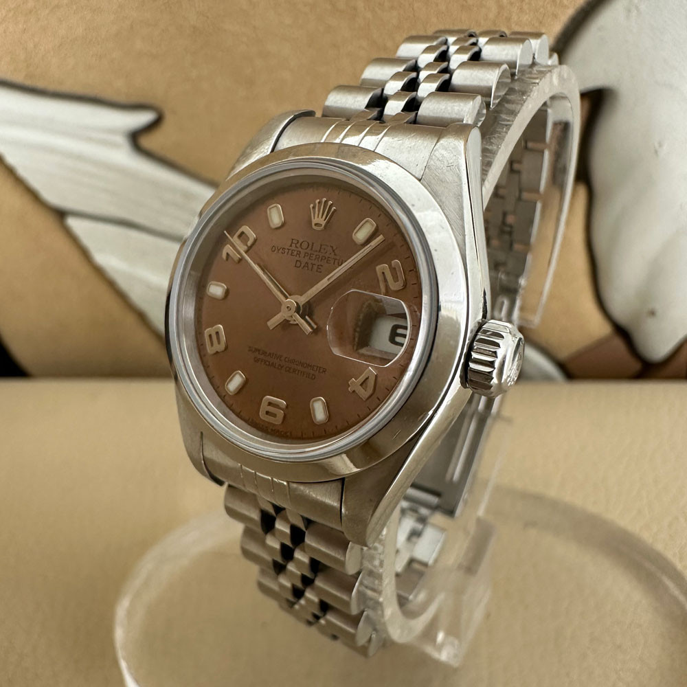 Rolex Date Lady Salmon Dial 79160 2