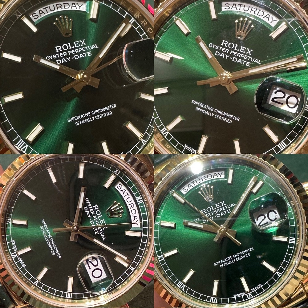 Rolex Day-Date Green Dial 118138 2