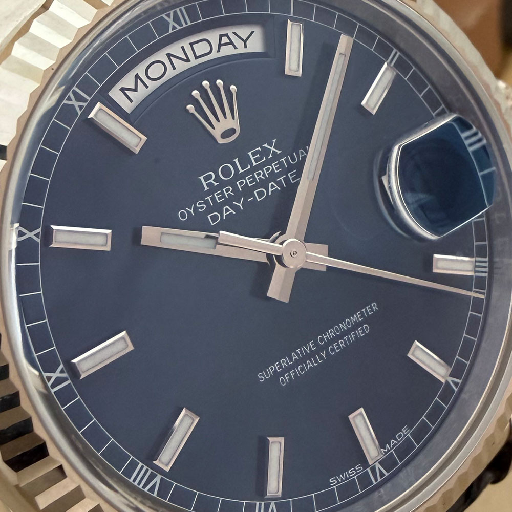 Rolex Day-Date Blue Dial 118139 6