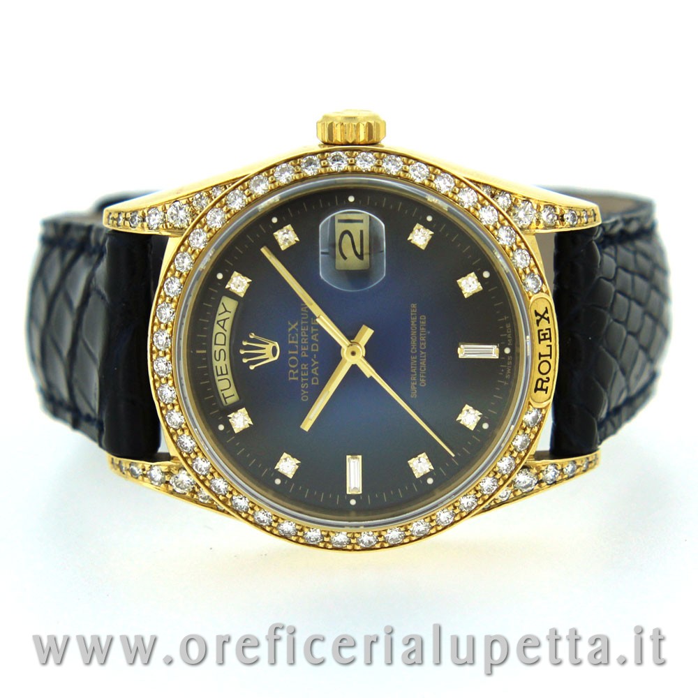 Rolex Day-Date Quadrante con brillanti 18138