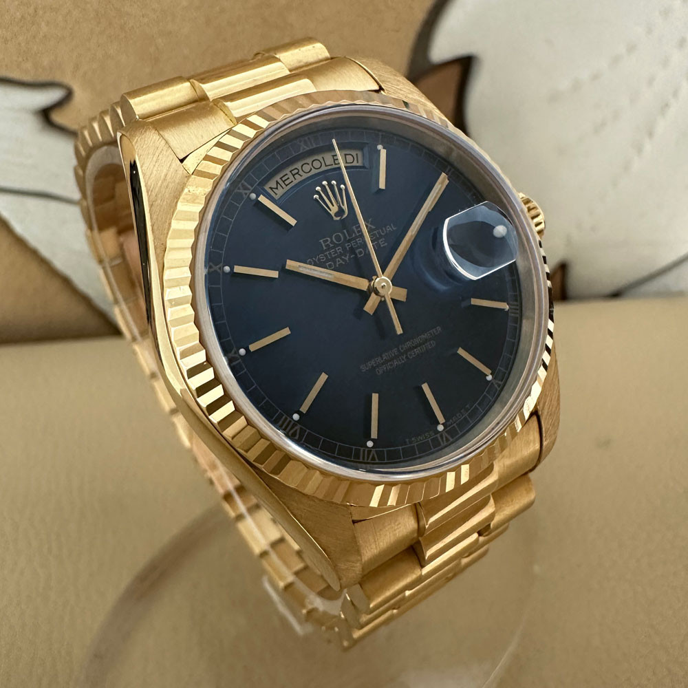 Rolex Day-Date Blue Dial 18238 3