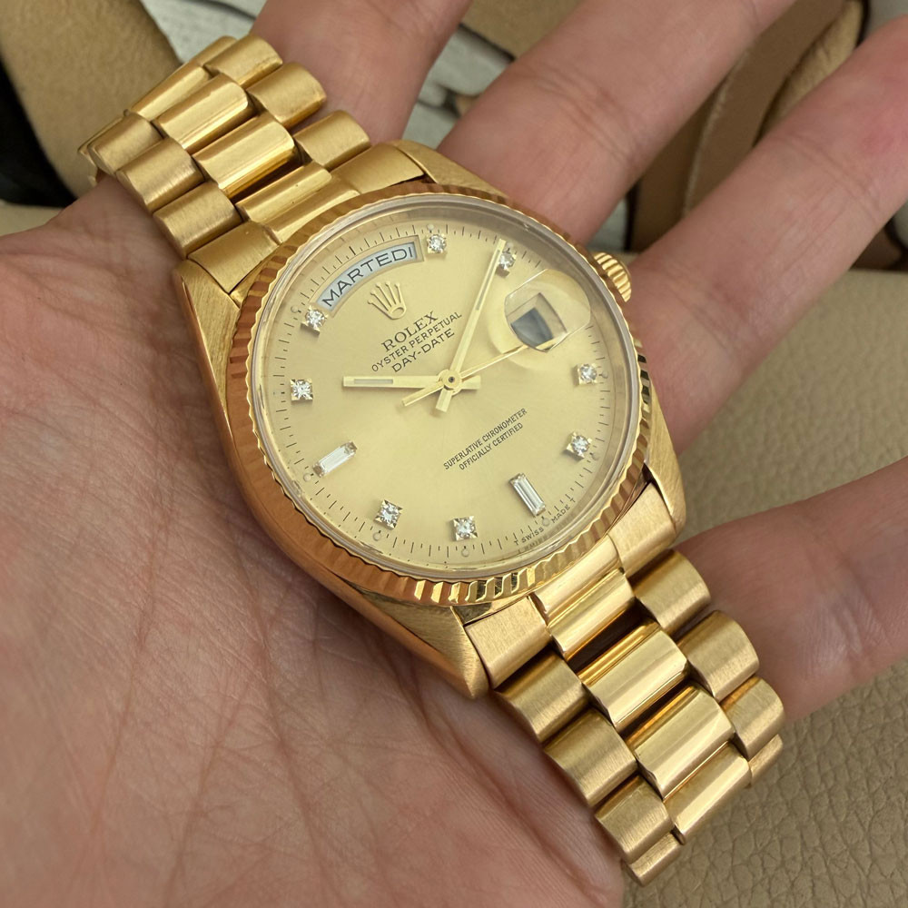 Rolex Day-Date Diamonds Dial 18238 9