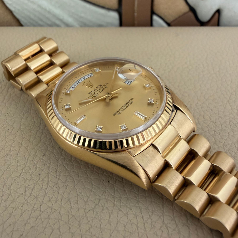 Rolex Day-Date Diamonds Dial 18238 12