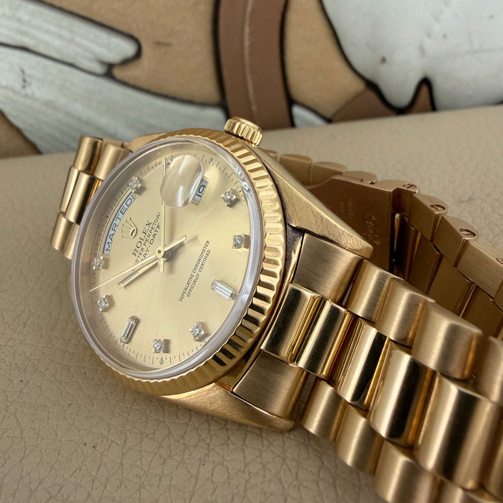 Rolex Day-Date Diamonds Dial 18238 13