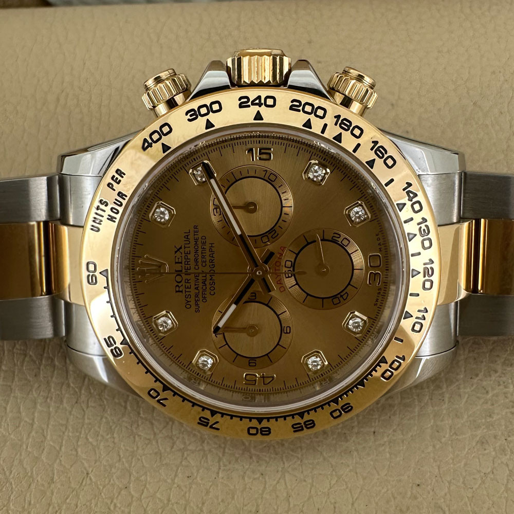 Rolex Daytona Champagne 8 Diamonds Dial 116503 15