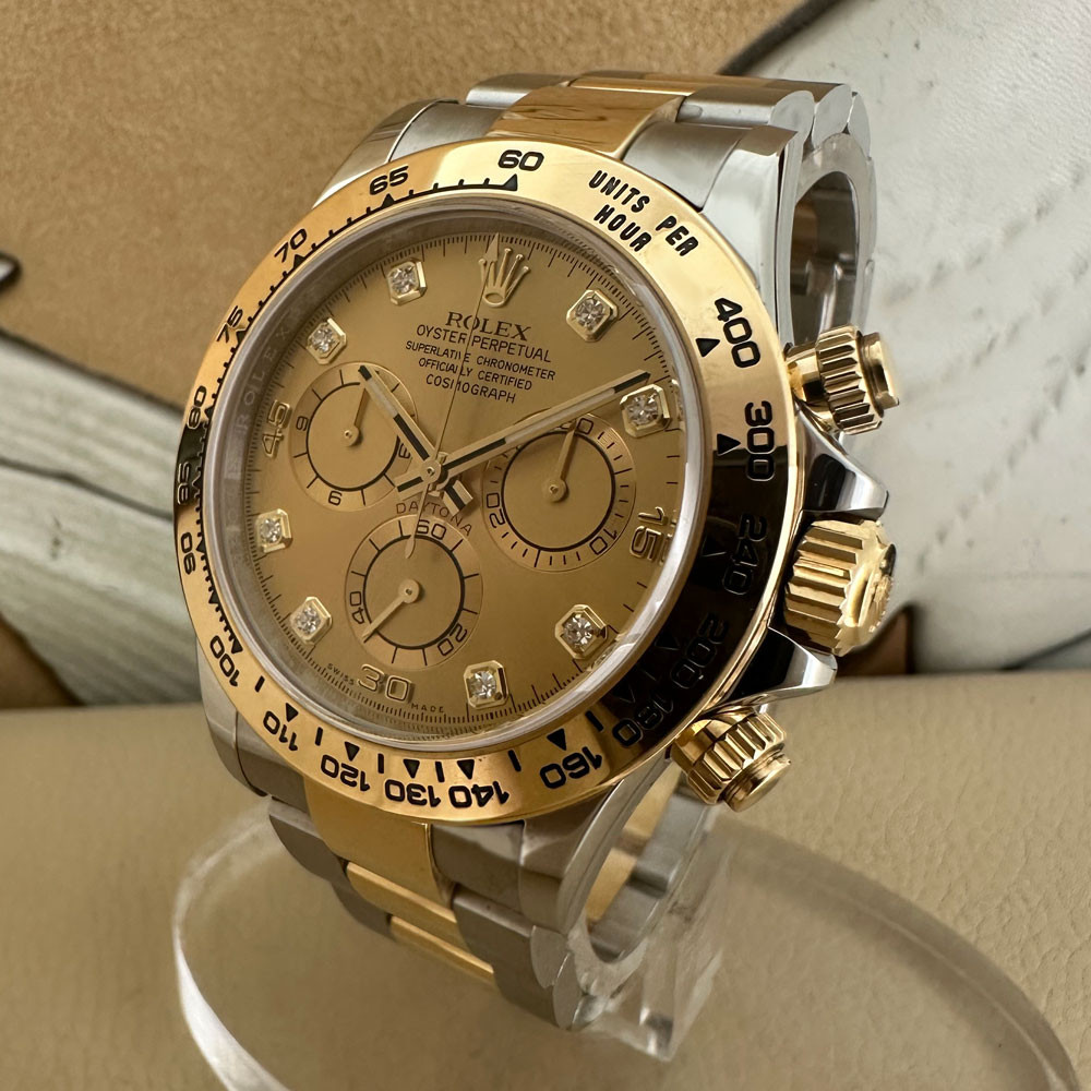 Rolex Daytona Champagne 8 Diamonds Dial 116503 2