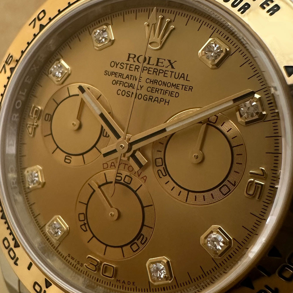 Rolex Daytona Champagne 8 Diamonds Dial 116503 5