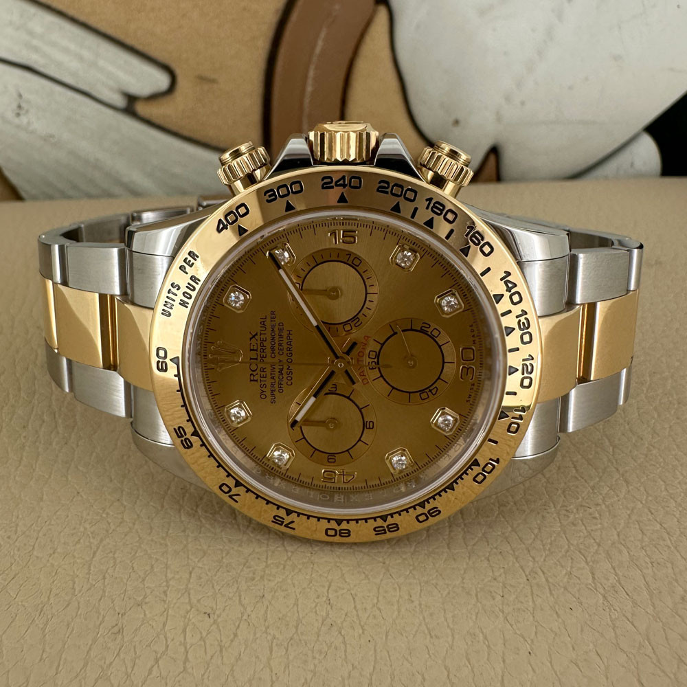 Rolex Daytona Champagne 8 Diamonds Dial 116503 7