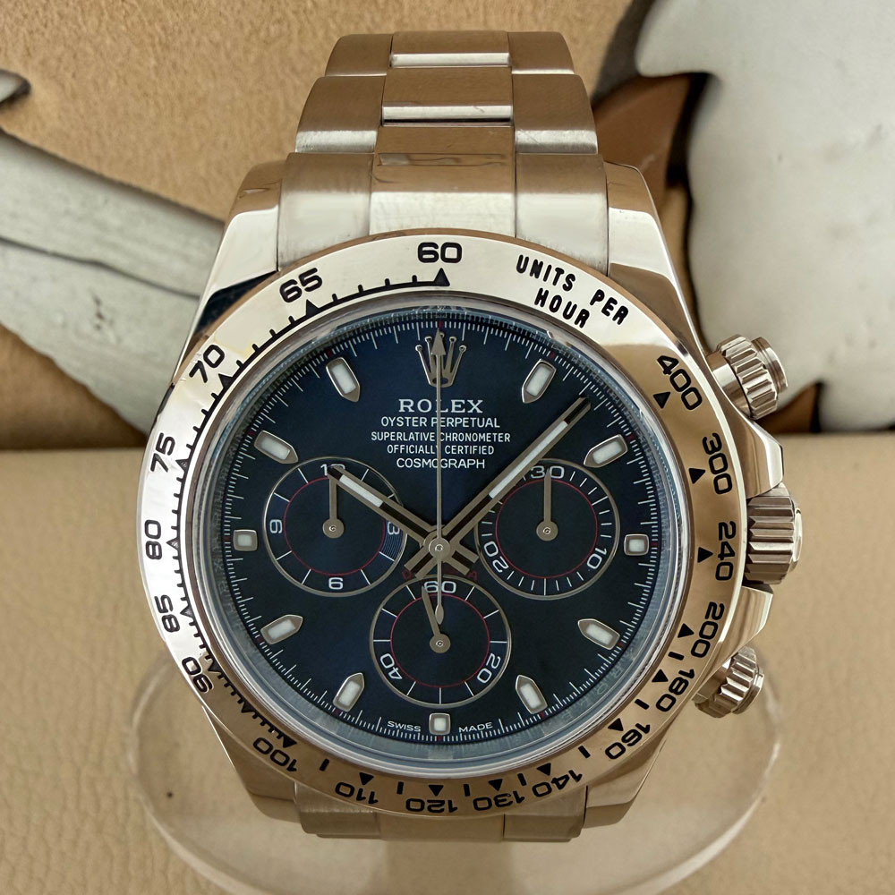 Rolex Daytona Blue Dial 116509 0