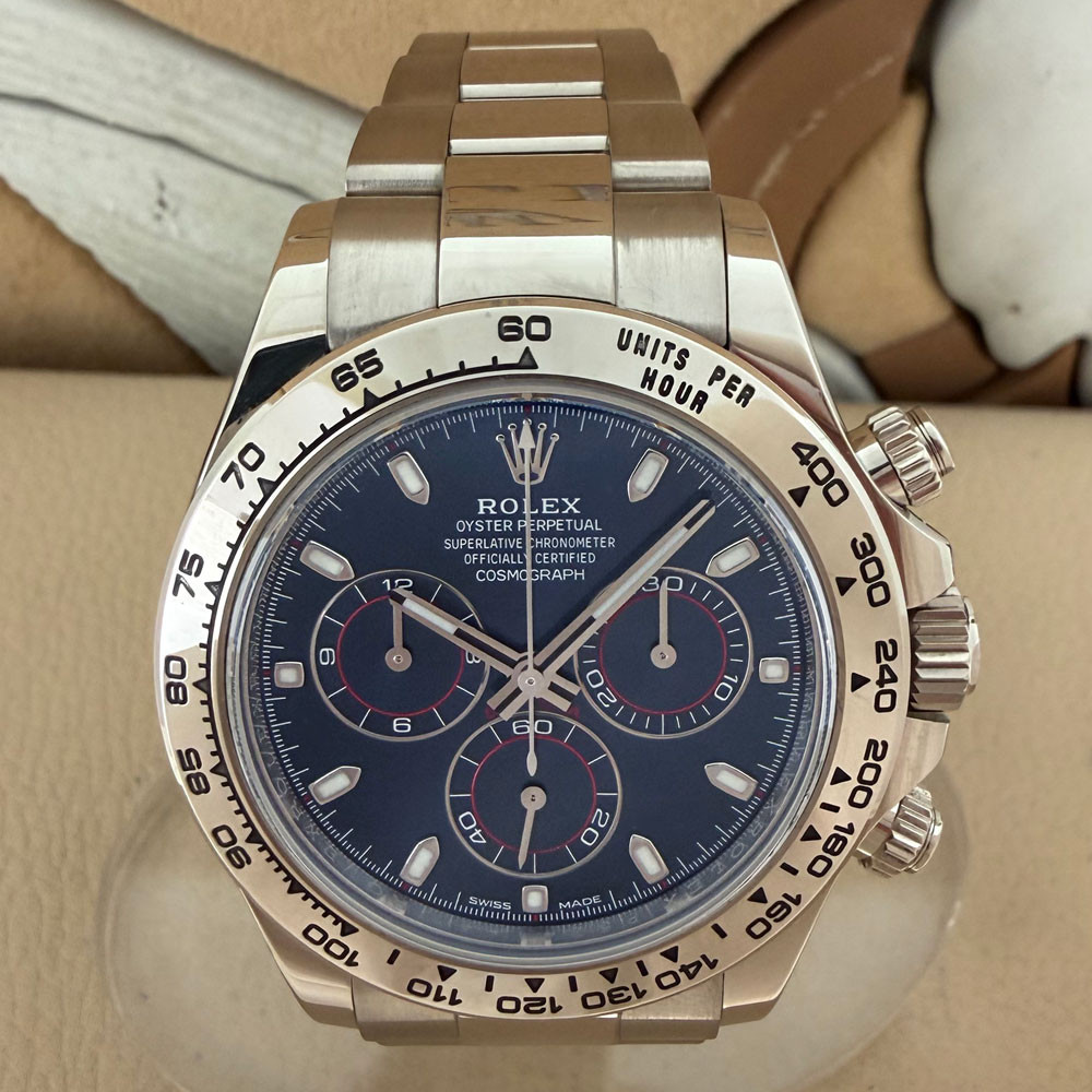 Rolex Daytona Blue Dial 116509 0