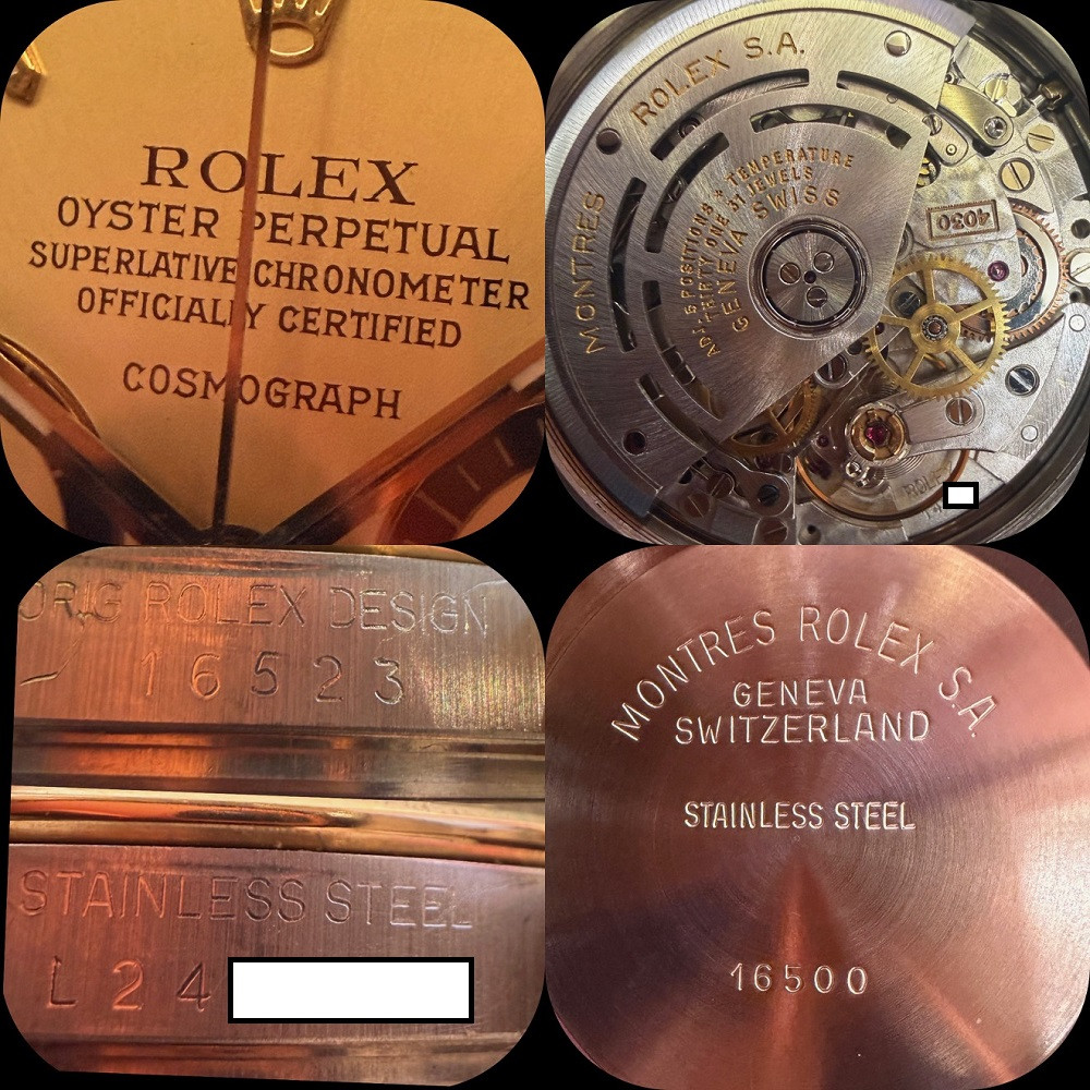 Rolex Daytona Floating Dial 16523 1