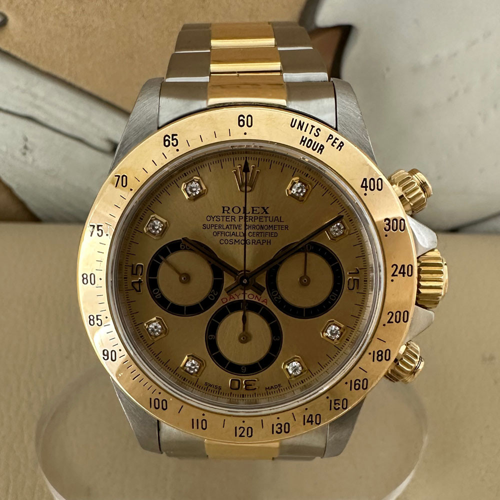 Rolex Daytona Inverted 6 Diamonds Dial 16523 0