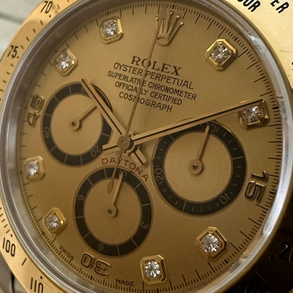 Rolex Daytona Inverted 6 Diamonds Dial 16523 5