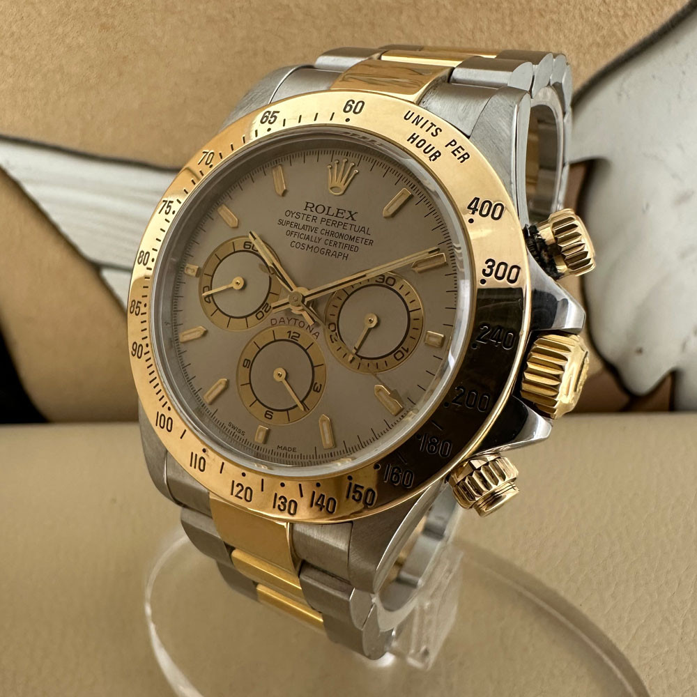 Rolex Daytona Silver 16523 1