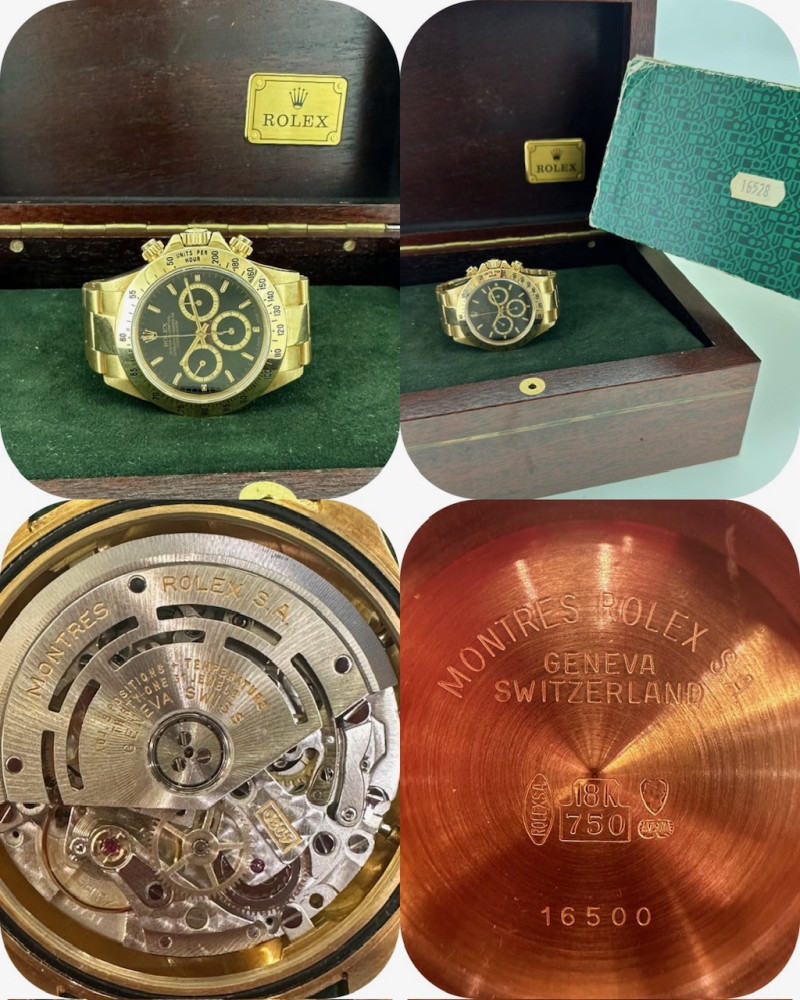 Rolex Daytona 4 Scritte 6 Rovesciato Ghiera 200 16528 2