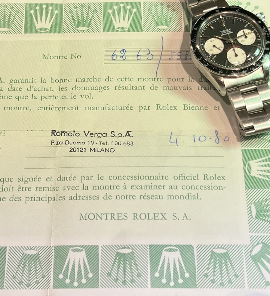 Rolex Daytona Big Red 6263 5