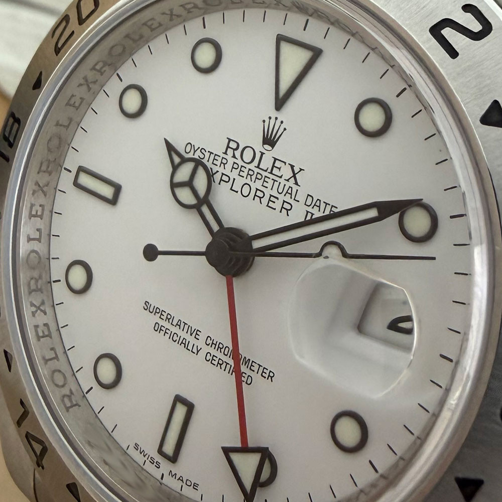 Rolex Explorer II Polar 3186 16570 4