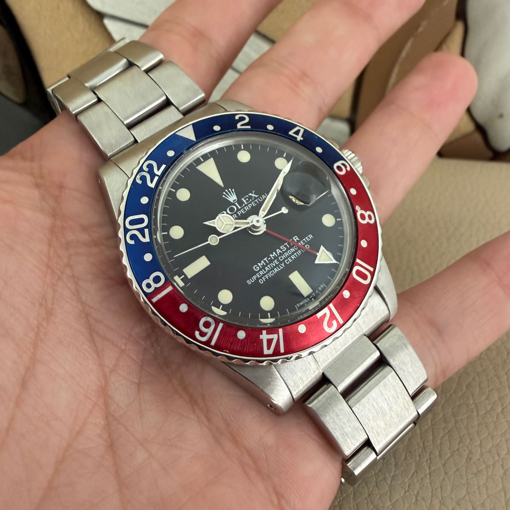 Rolex GMT-Master Pepsi Service Dial 1675 10
