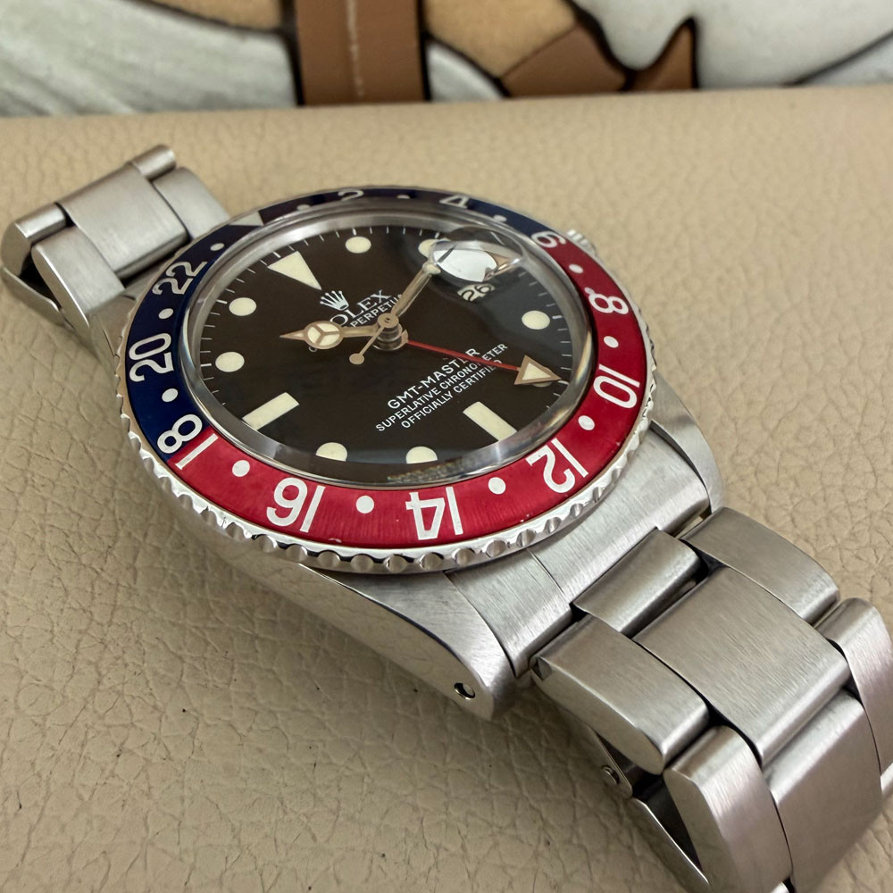 Rolex GMT-Master Pepsi Service Dial 1675 13