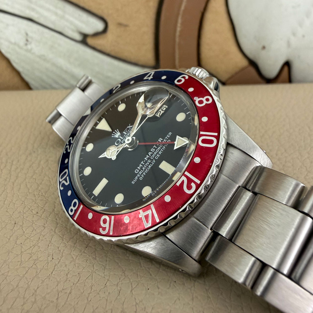Rolex GMT-Master Pepsi Service Dial 1675 14