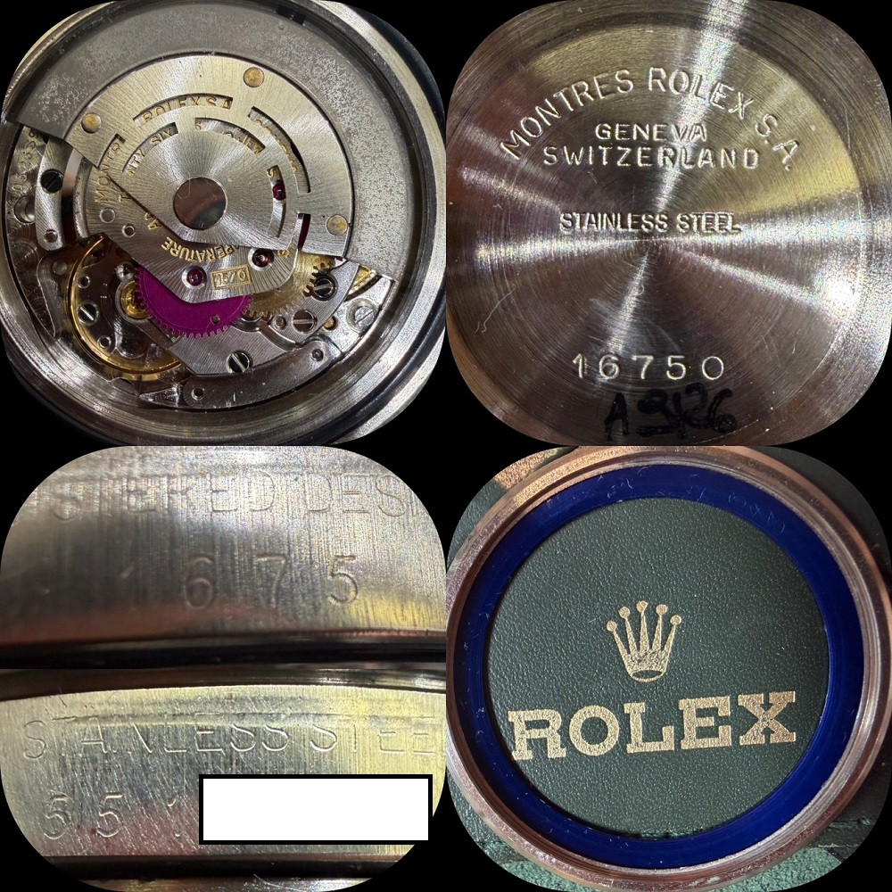 Rolex GMT-Master Pepsi Service Dial 1675 1