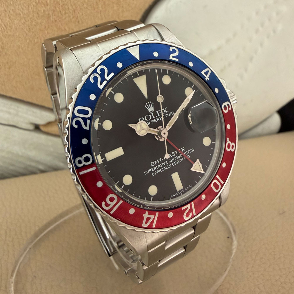 Rolex GMT-Master Pepsi Service Dial 1675 3