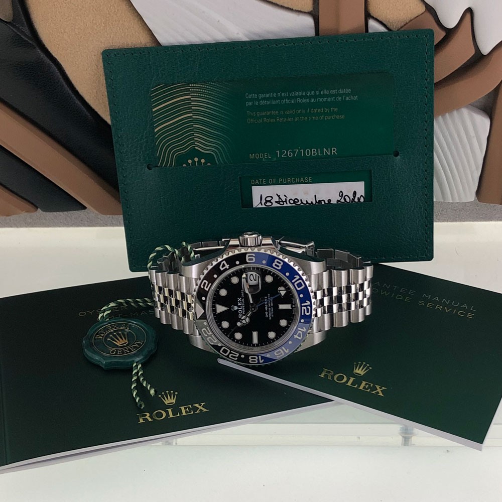 Rolex GMT-Master II Batman 126710BLNR
