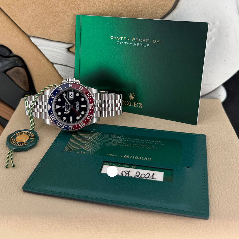 Rolex GMT-Master II Pepsi 126710BLRO 1