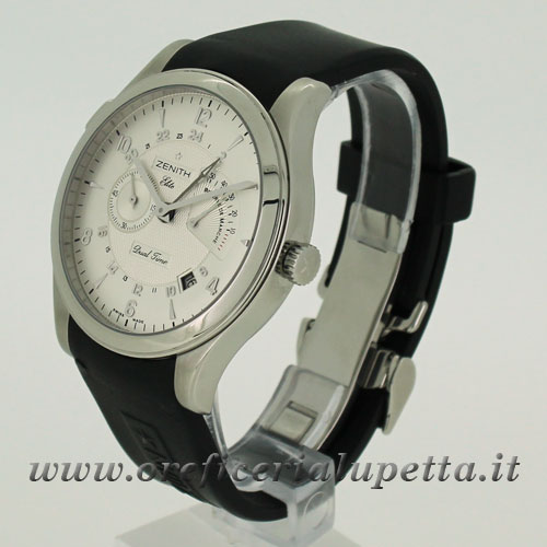 Zenith Grande Class Elite Dual Time reserve De Marche 03.0520.683 3