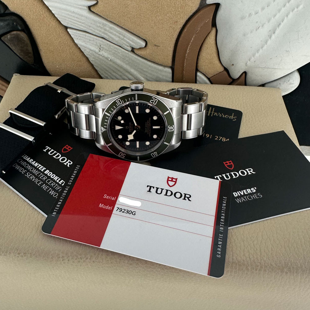 Tudor Heritage Black Bay Harrods Edition 79230G 1