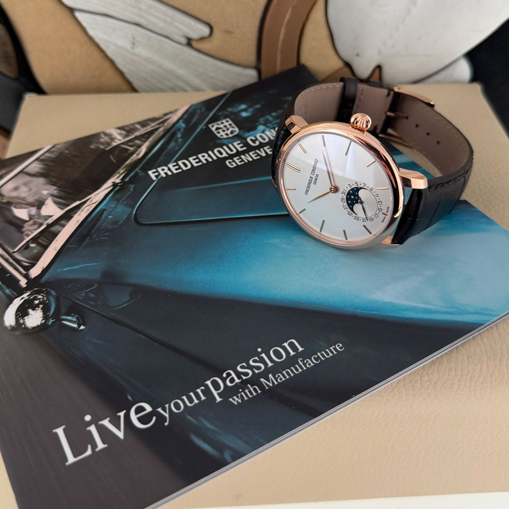 Frederique Constant Manufacture Slimline Moonphase FC 705V4S4 1