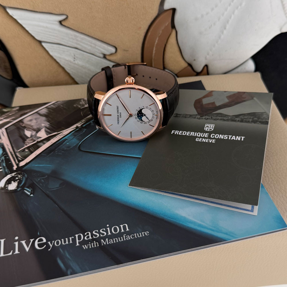 Frederique Constant Manufacture Slimline Moonphase FC 705V4S4 2