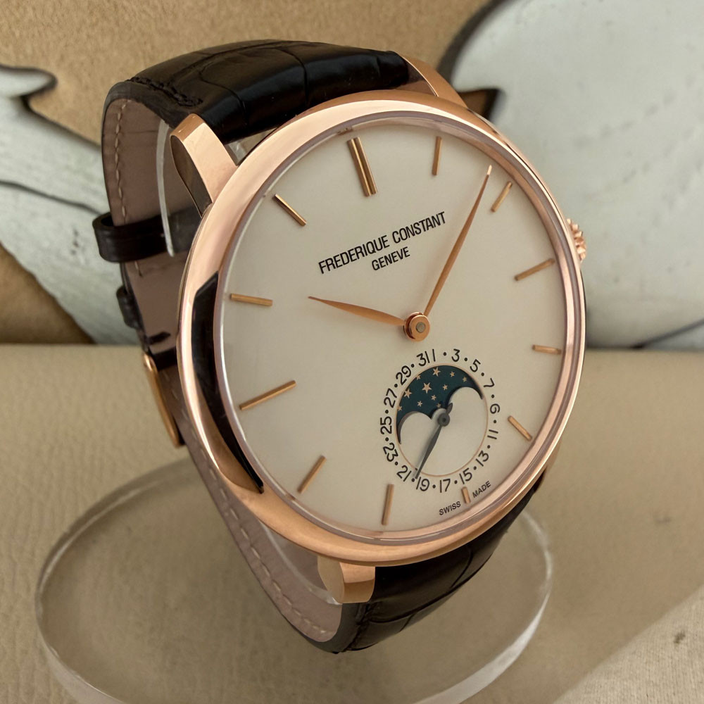 Frederique Constant Manufacture Slimline Moonphase FC 705V4S4 4
