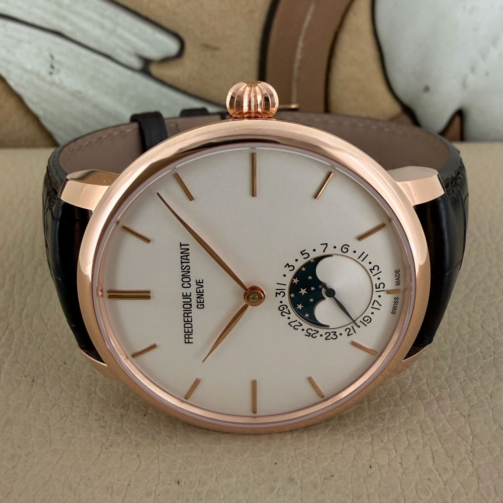 Frederique Constant Manufacture Slimline Moonphase FC 705V4S4 8