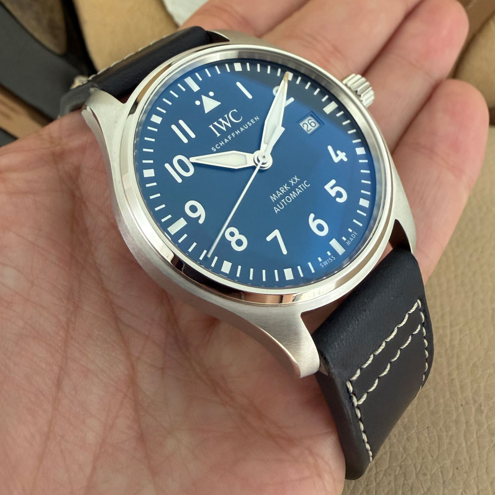 IWC Mark XX Blue Dial IW328203 10