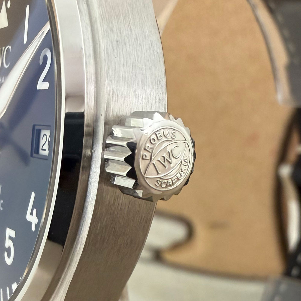 IWC Mark XX Blue Dial IW328203 4