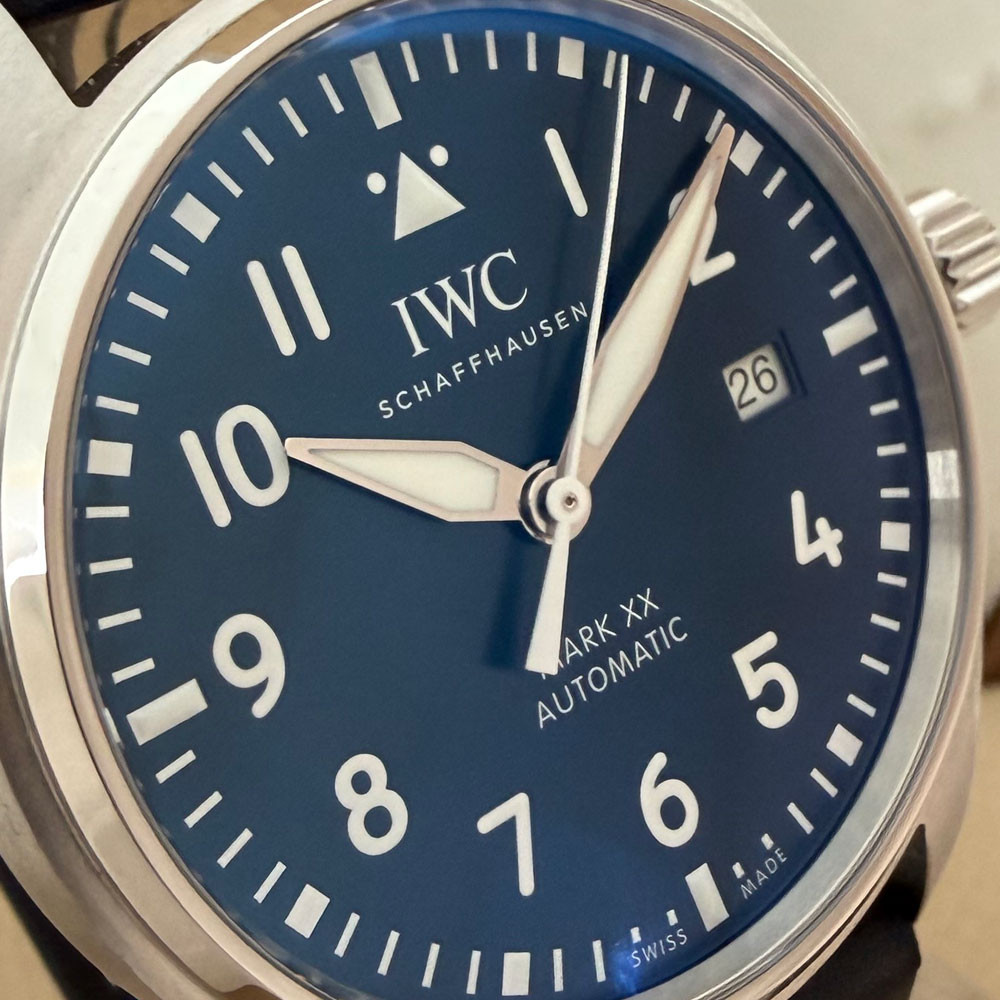 IWC Mark XX Blue Dial IW328203 6