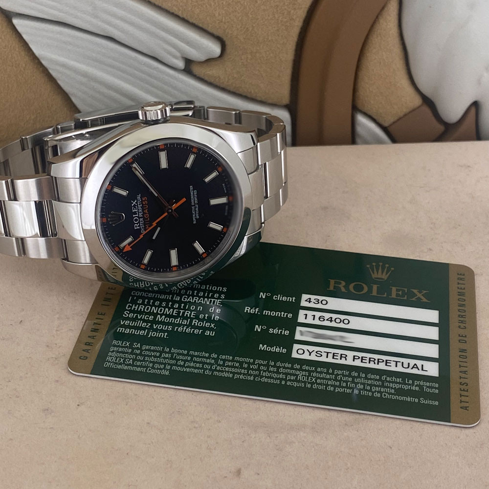Rolex Milgauss 116400 9