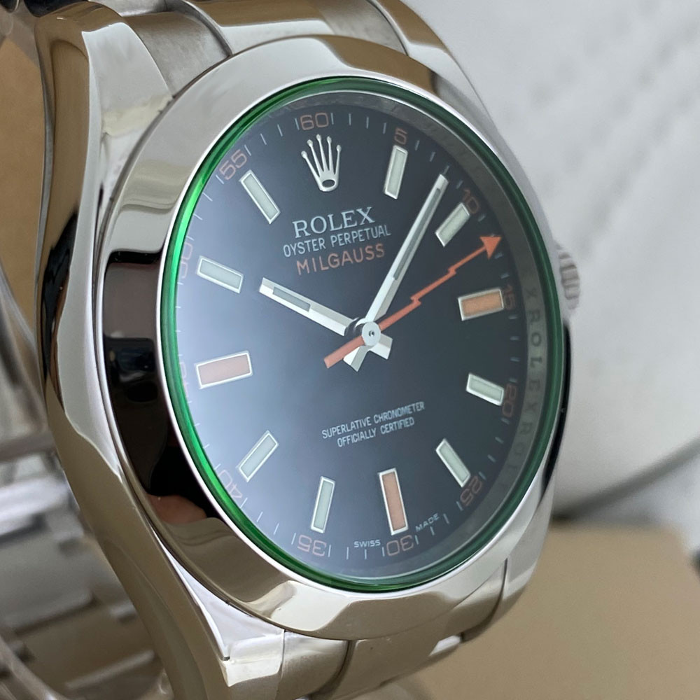 Rolex Milgauss Vetro Verde 116400GV 6