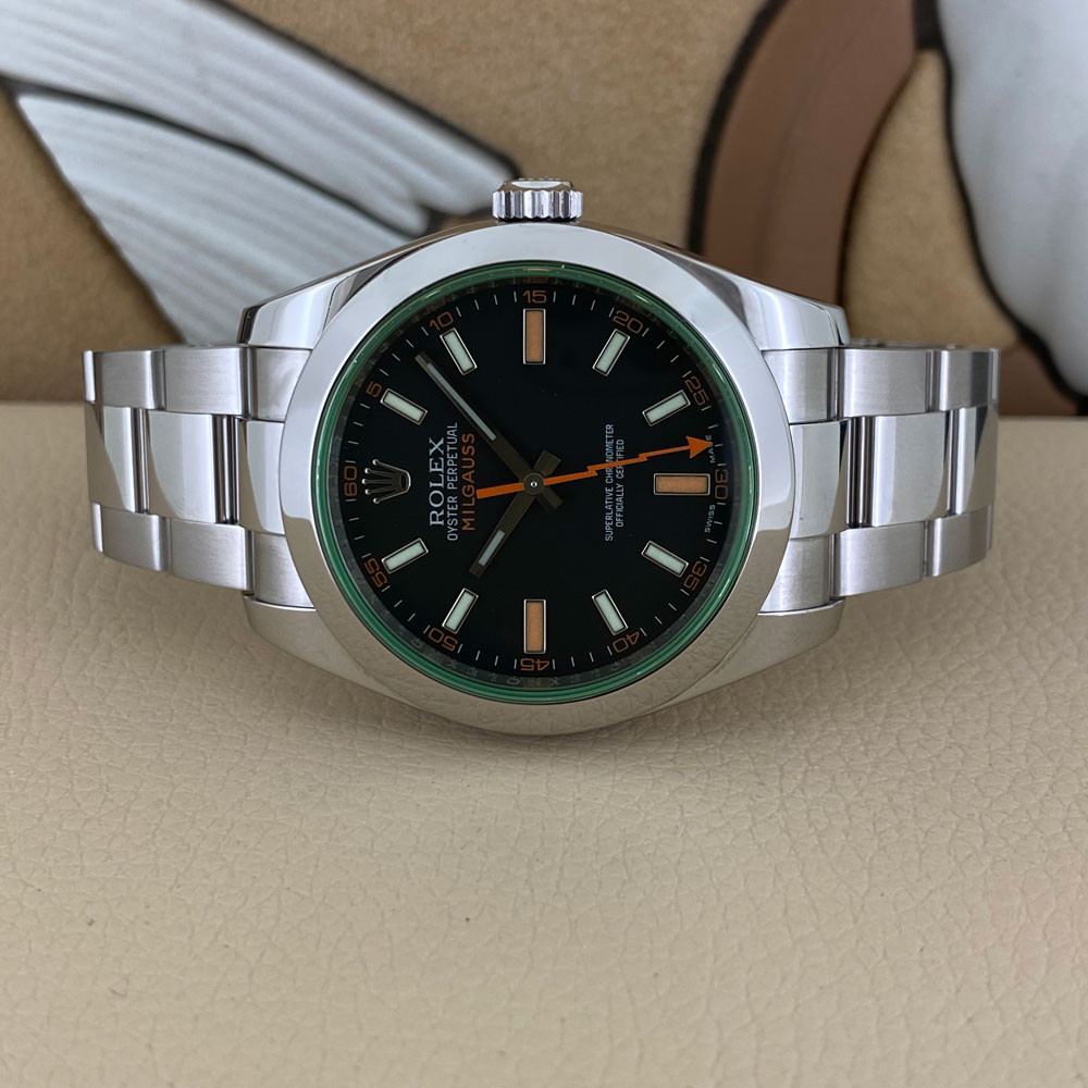 Rolex Milgauss Vetro Verde 116400GV 7