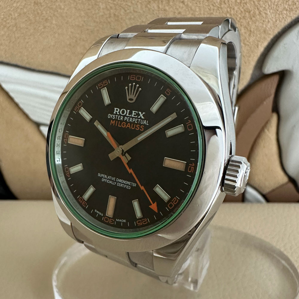 Rolex Milgauss Vetro Verde 116400GV 2
