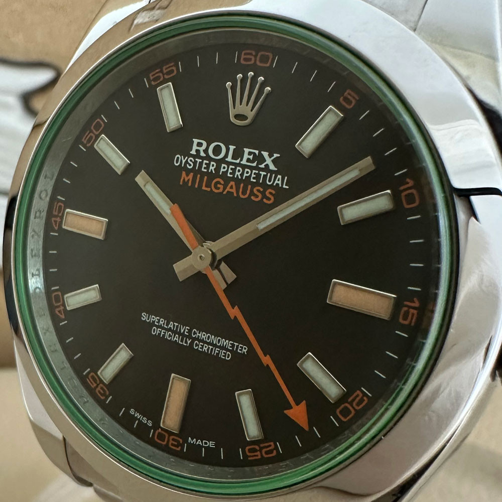 Rolex Milgauss Vetro Verde 116400GV 5