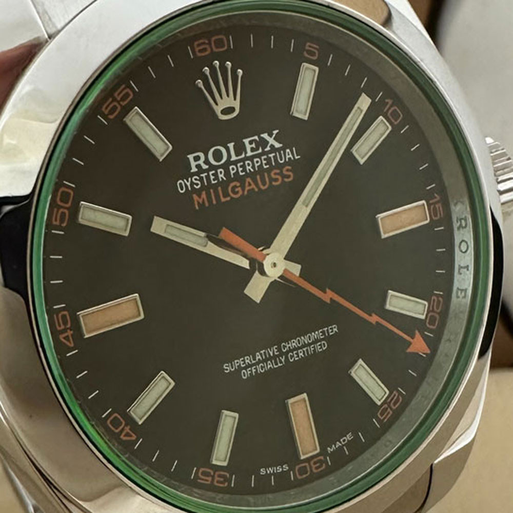 Rolex Milgauss Vetro Verde 116400GV 6
