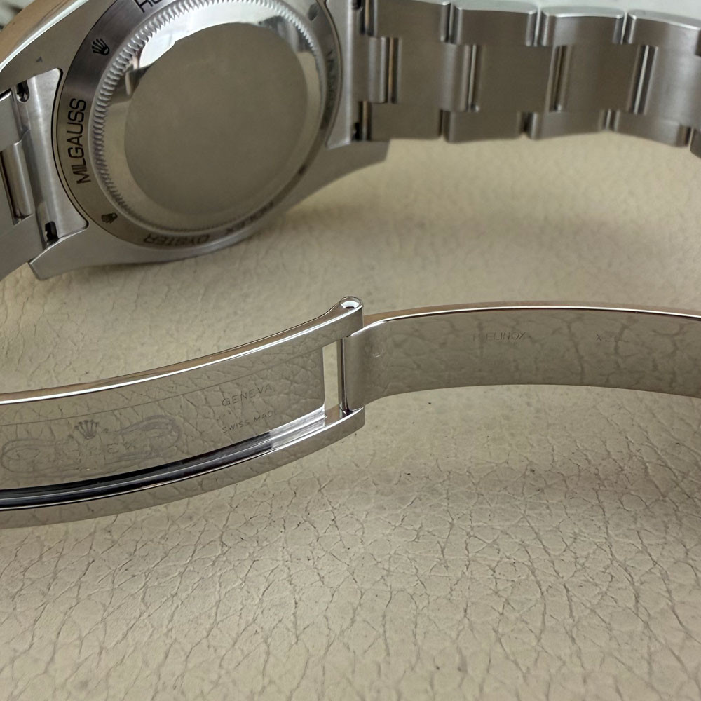 Rolex Milgauss Vetro Verde 116400GV 11