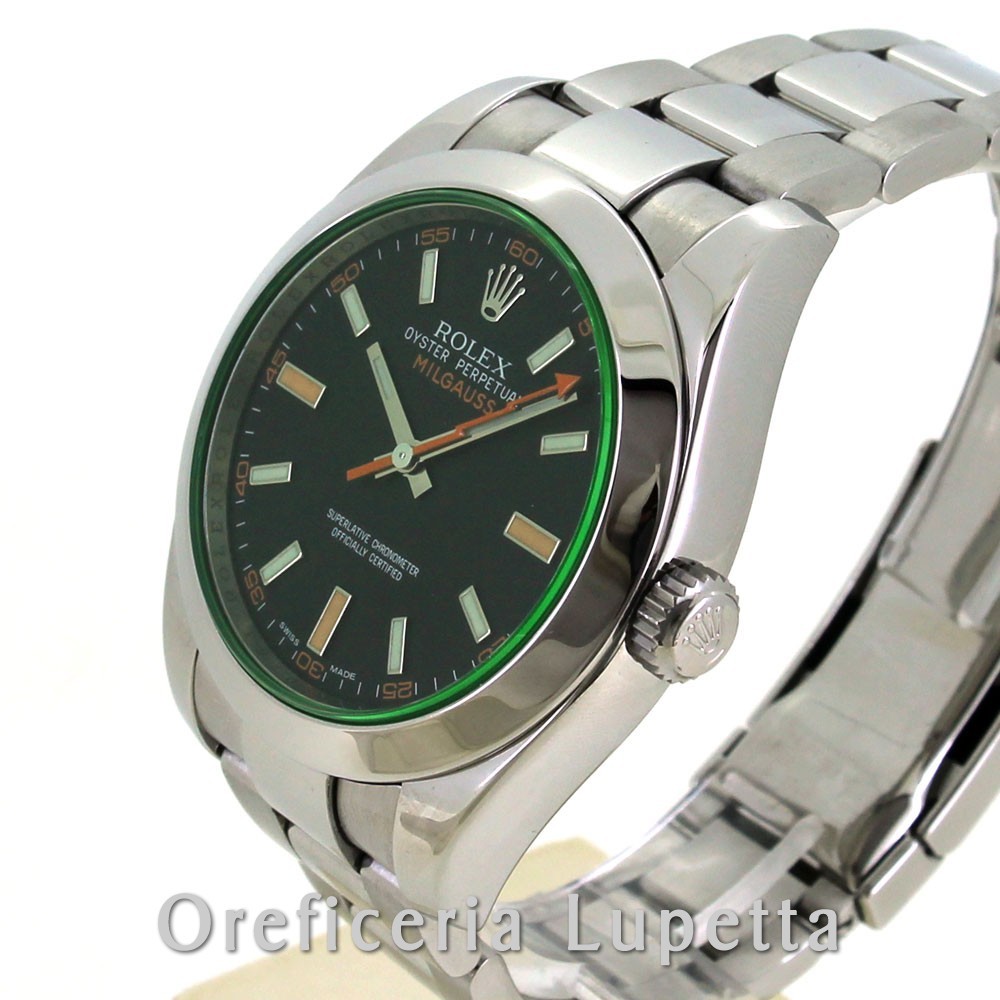 Rolex vetro verde deals