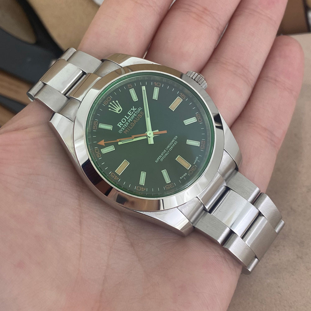 Rolex Milgauss Vetro Verde 116400GV