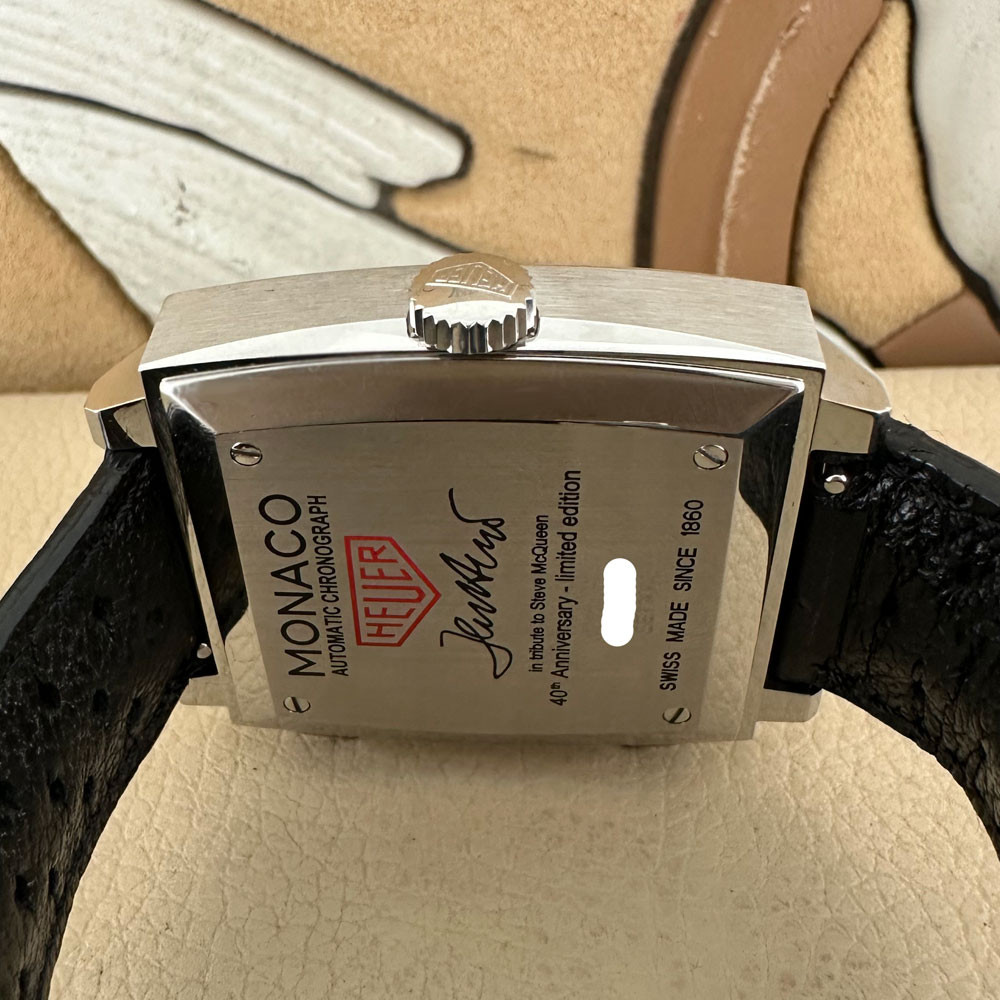 Tag Heuer Monaco Steve McQueen 40 Anniversario Edizione Limitata CAW211A.EB0026 10