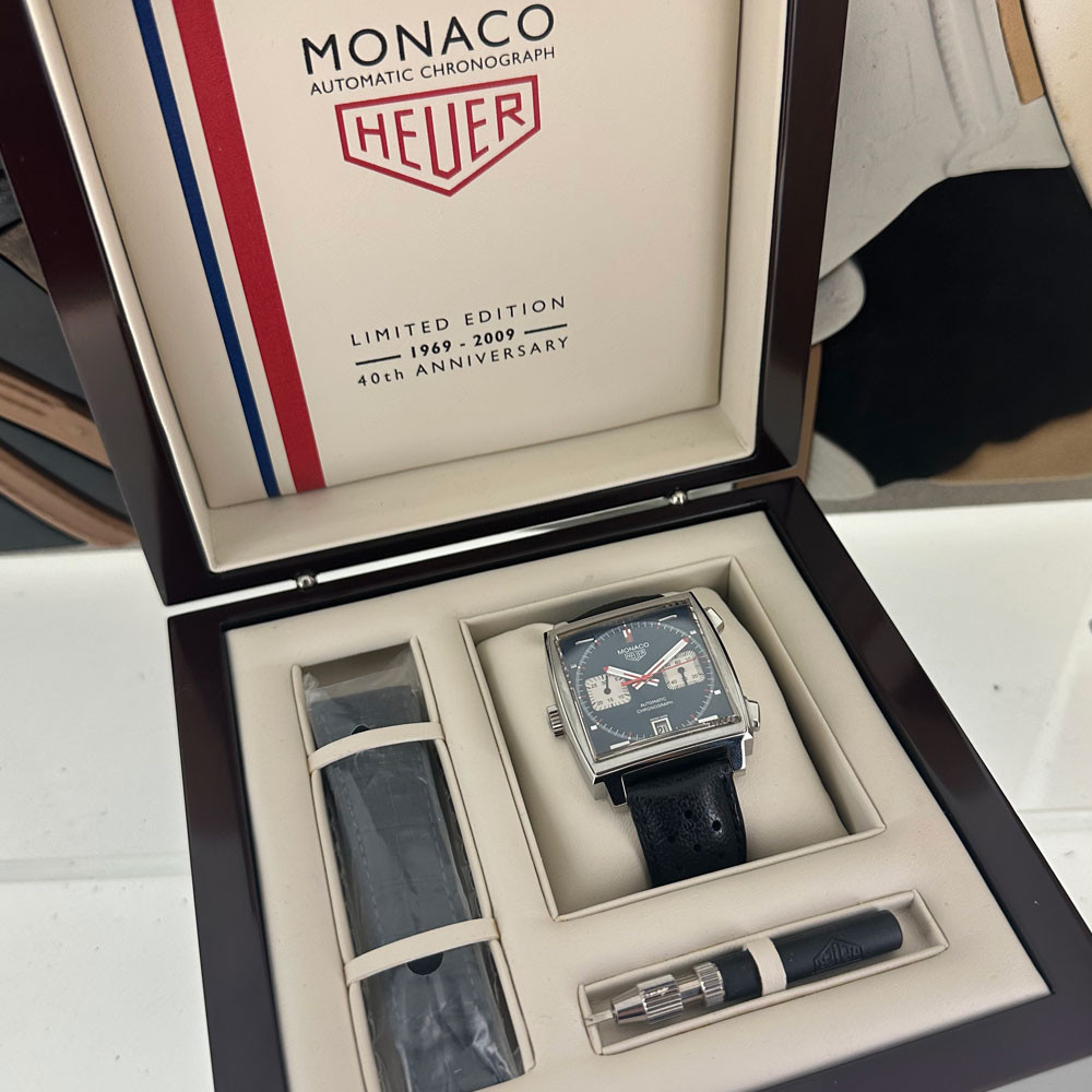 Tag Heuer Monaco Steve McQueen 40 Anniversario Edizione Limitata CAW211A.EB0026 1