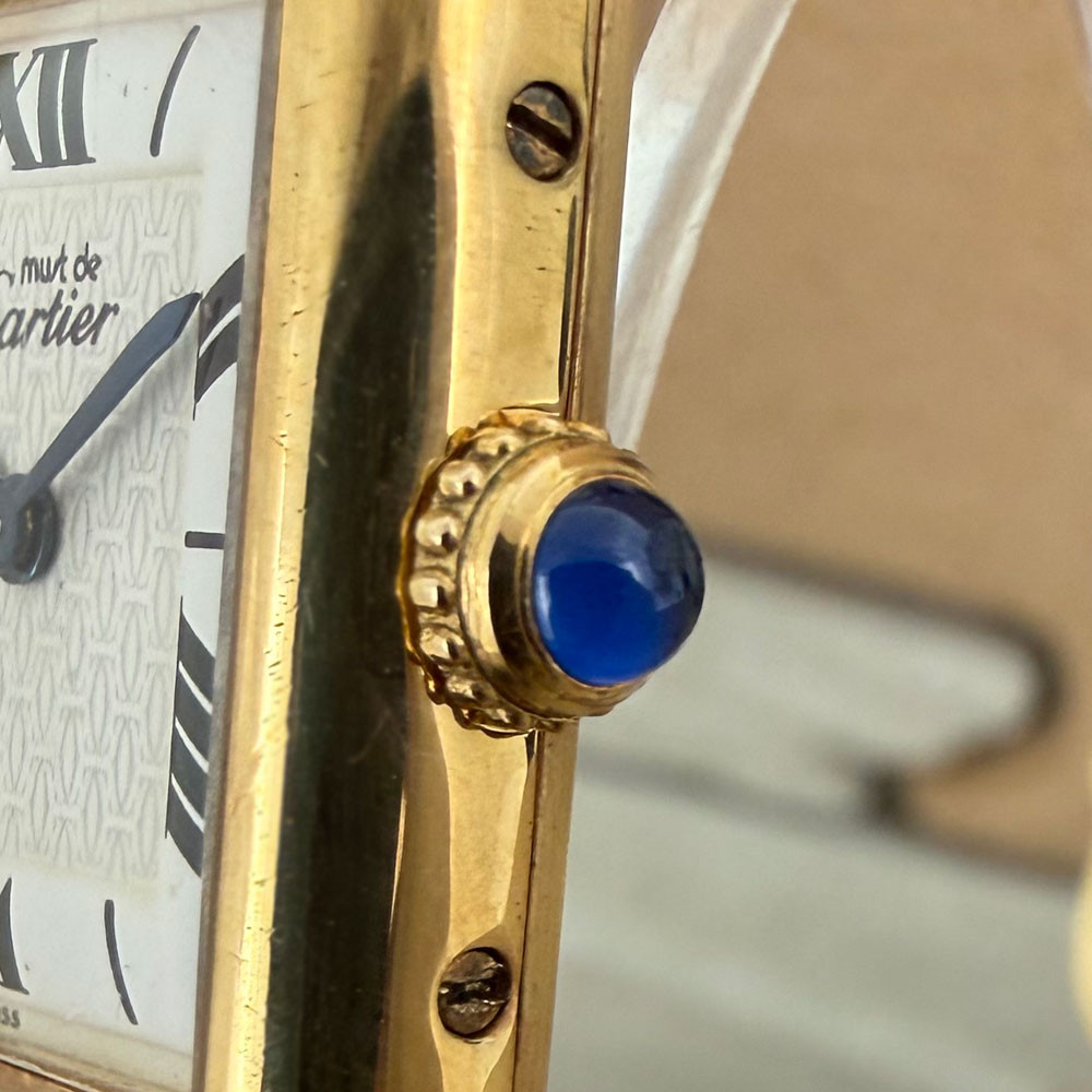 Cartier Must Tank Lady Vermeil 1613 3